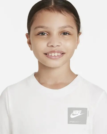 Лонгслів підлітковий Nike SPORTSWEAR білий DM3456-100