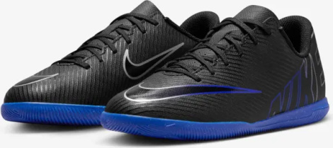 Футзалки (бампы) детские Nike JR MERCURIAL VAPOR 15 CLUB черно-синие DJ5955-040