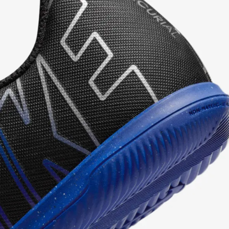 Футзалки (бампы) детские Nike JR MERCURIAL VAPOR 15 CLUB черно-синие DJ5955-040