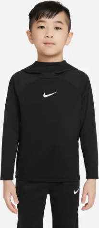 Худи детское Nike DRI-FIT ACADEMY PRO FOOTBALL черное DH9485-011