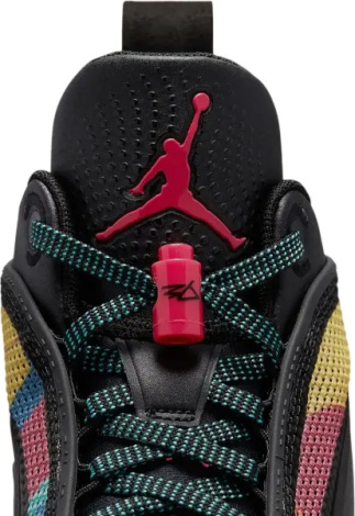 Кроссовки баскетбольные Nike AIR JORDAN XXXVI LOW черно-красно-зеленые DH0833-063