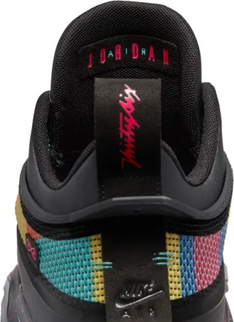 Кроссовки баскетбольные Nike AIR JORDAN XXXVI LOW черно-красно-зеленые DH0833-063