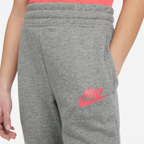 Спортивні штани підліткові Nike SPORTSWEAR CLUB FRENCH TERRY сіро-рожеві DC7211-092