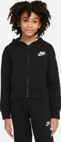 Спортивний костюм підлітковий Nike SPORTSWEAR CLUB FLEECE чорний DC7118-010__DC7207-010