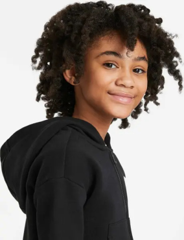 Спортивний костюм підлітковий Nike SPORTSWEAR CLUB FLEECE чорний DC7118-010__DC7207-010
