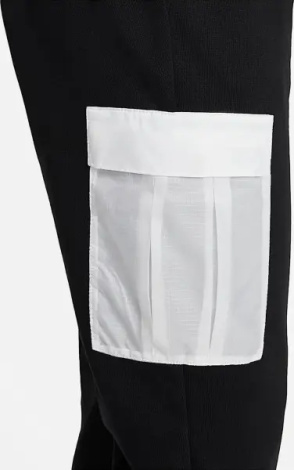 Спортивний костюм підлітковий Nike SPORTSWEAR чорно-білий DA1179-010__DA1185-010