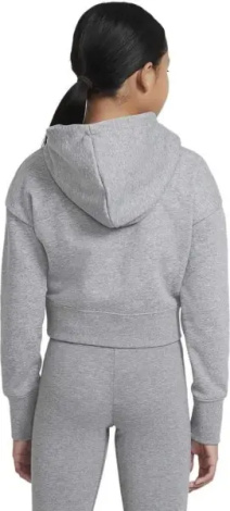 Худи подростковое Nike SPORTSWEAR CLUB FLEECE серо-розовое DA1173-091