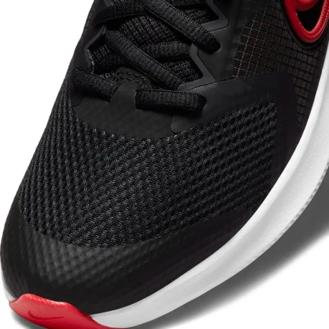 Кросівки бігові підліткові Nike DOWNSHIFTER 11 (GS) чорно-червоні CZ3949-005