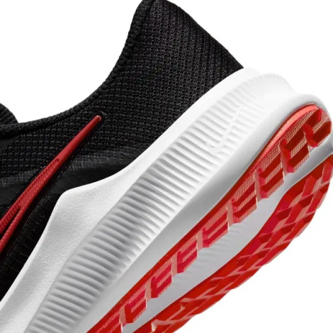 Кросівки бігові підліткові Nike DOWNSHIFTER 11 (GS) чорно-червоні CZ3949-005