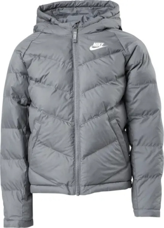 Куртка подростковая Nike SPORTSWEAR SYNTHETIC FILL серая CU9157-084
