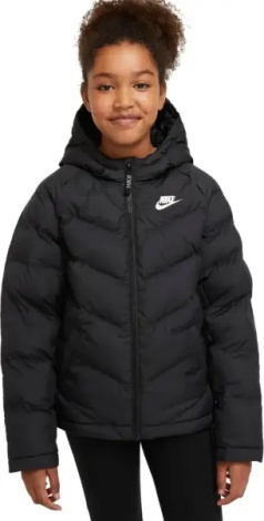 Куртка підліткова Nike SPORTSWEAR SYNTHETIC FILL чорна CU9157-010