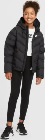 Куртка підліткова Nike SPORTSWEAR SYNTHETIC FILL чорна CU9157-010