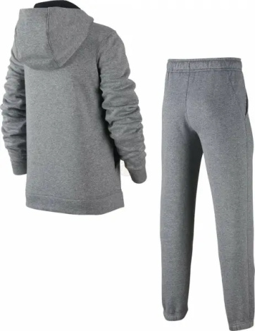 Спортивний костюм підлітковий Nike SPORTSWEAR сіро-чорний CJ4342-091