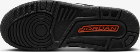 Кроссовки подростковые Nike AIR JORDAN LEGACY 312 LOW (GS) черно-бело-оранжевые CD9054-018