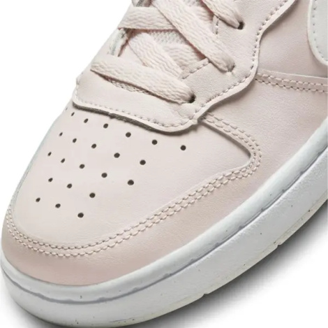 Кроссовки подростковые Nike COURT BOROUGH MID 2 (GS) светло-розово-белые CD7782-601