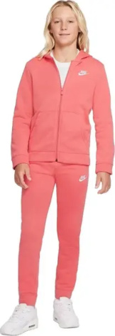 Спортивний костюм підлітковий Nike SPORTSWEAR кораловий BV3634-603