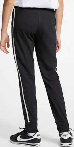 Спортивні штани підліткові Nike SPORTSWEAR чорно-білі AQ8840-010