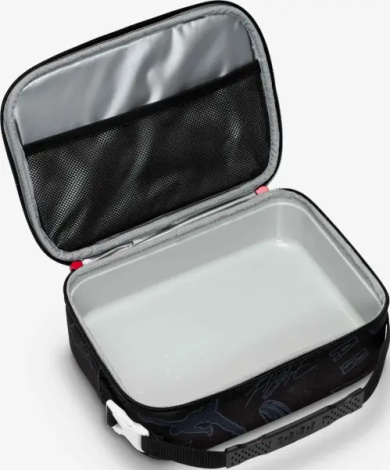 Термосумка для еды Nike JORDAN FUEL PACK LUNCH BAG 3L черно-темно-серо-красная 9A0542-KR5