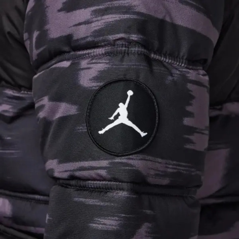 Куртка подростковая Nike JORDAN FAUX DOWN темно-серо-черная 95D133-GAE