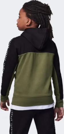 Спортивний костюм підлітковий Nike JORDAN FLIGHT SIDELINE FLEECE оливково-чорний 95C842-EF9__95C843-023