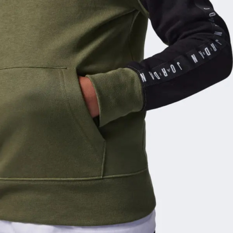 Спортивний костюм підлітковий Nike JORDAN FLIGHT SIDELINE FLEECE оливково-чорний 95C842-EF9__95C843-023