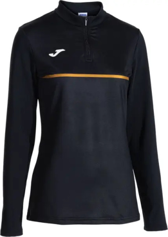 Реглан для бега женский Joma RECORD PRO черно-золотой 902529.100