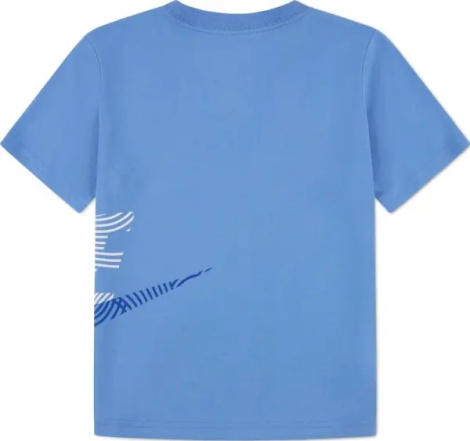 Футболка детская Nike IN THE ZONE JERSEY голубо-сине-белая 86N759-B9F
