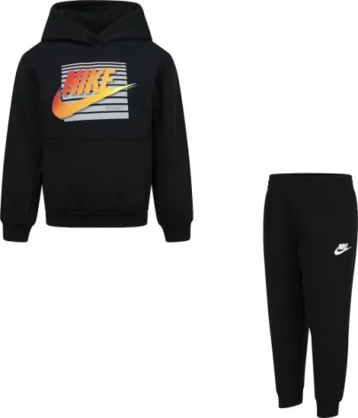 Спортивний костюм дитячий Nike SPORTSWEAR чорний 86M412-023