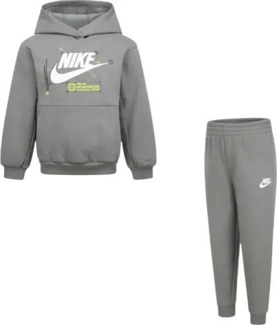 Спортивний костюм дитячий Nike SPORTSWEAR FUTURA сірий 86M350-G3F