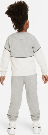 Спортивний костюм дитячий Nike SPORTSWEAR AMPLIFY FRENCH TERRY CREW молочно-сірий 86L198-042