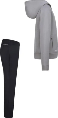 Спортивный костюм детский Nike TECH FLEECE DRI-FIT серо-черный 86L187-023