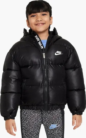 Куртка детская Nike WR FILLED PUFFER черная 86L074-023