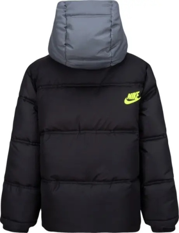 Куртка детская Nike COLORBLOCK черно-серо-лаймовая 86K910-023