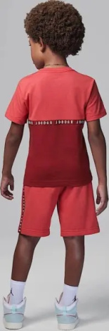 Комплект летний детский Nike JORDAN JUMPMAN красно-бордовый 85D001-R0F