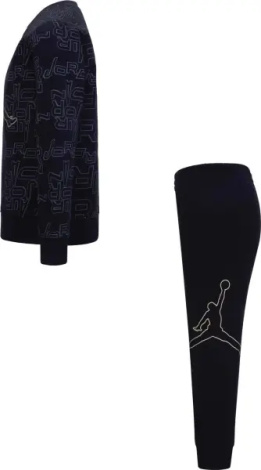 Спортивный костюм детский Nike JORDAN черный 85C812-023