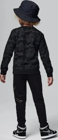 Спортивный костюм детский Nike JORDAN черный 85C812-023