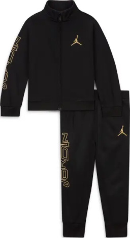 Спортивный костюм детский Nike TAKE FLIGHT TRICOT черно-золотой 85C811-023