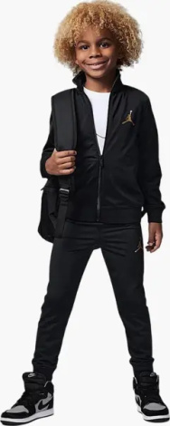 Спортивный костюм детский Nike TAKE FLIGHT TRICOT черно-золотой 85C811-023