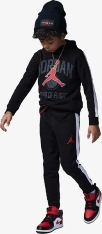 Спортивный костюм детский Nike JORDAN GYM 2 черно-белый 85C169-023