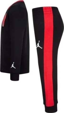 Спортивний костюм дитячий Nike JORDAN MVP STATEMENT чорно-червоний 85B725-023