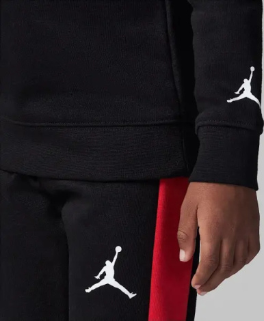 Спортивний костюм дитячий Nike JORDAN MVP STATEMENT чорно-червоний 85B725-023