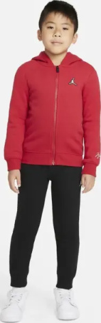 Спортивный костюм детский Nike ESSENTIALS FLEECE красно-черный 85A744-023