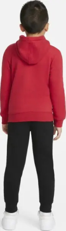 Спортивный костюм детский Nike ESSENTIALS FLEECE красно-черный 85A744-023