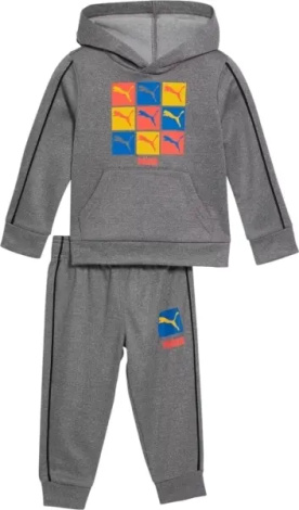 Спортивный костюм детский Puma SET серый 859669-01