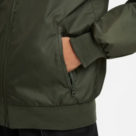 Вітровка підліткова Nike SPORTSWEAR WINDRUNNER LOOSE HIP-LENGTH оливково-світло-зелена 850443-326