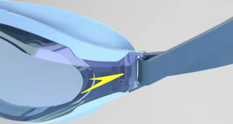 Окуляри для плавання Speedo FASTSKIN SPEEDSOCKET 2 MIR AU синьо-блакитно-жовті 8-1089718662