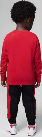 Спортивный костюм детский Nike JORDAN BASELINDE красно-черно-серый 75C053-KR5