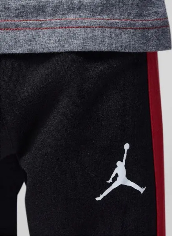 Спортивный костюм детский Nike JORDAN BASELINDE красно-черно-серый 75C053-KR5