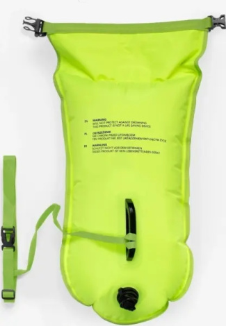 Гермомішок (буй) Aqua Speed ​​OPEN WATER SWIM BUOY 17L лаймовий 746-11
