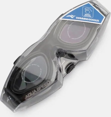 Окуляри для плавання Aqua Speed ​​AURORA чорно-сірі 745-26